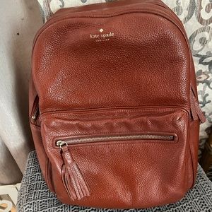 Kate Spade leather backpack